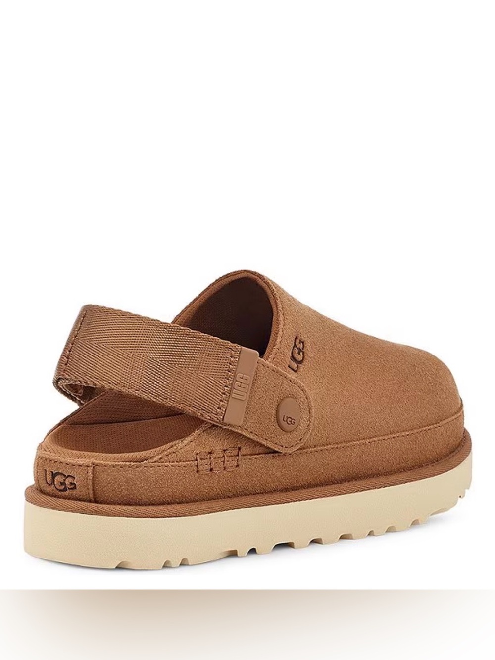 UGG Goldenstar Suede Family Matching Backstrap Clogs 9.5 *Flaw - Picture 2 of 8